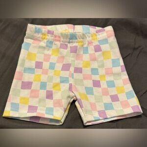 Garanimals Girls’ Pastel Checkered Infants Shorts